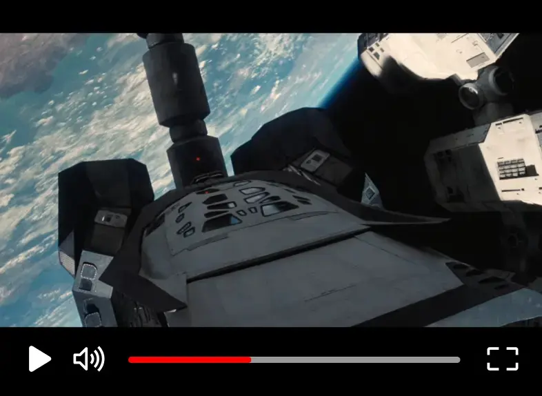 The YouTube video being scored